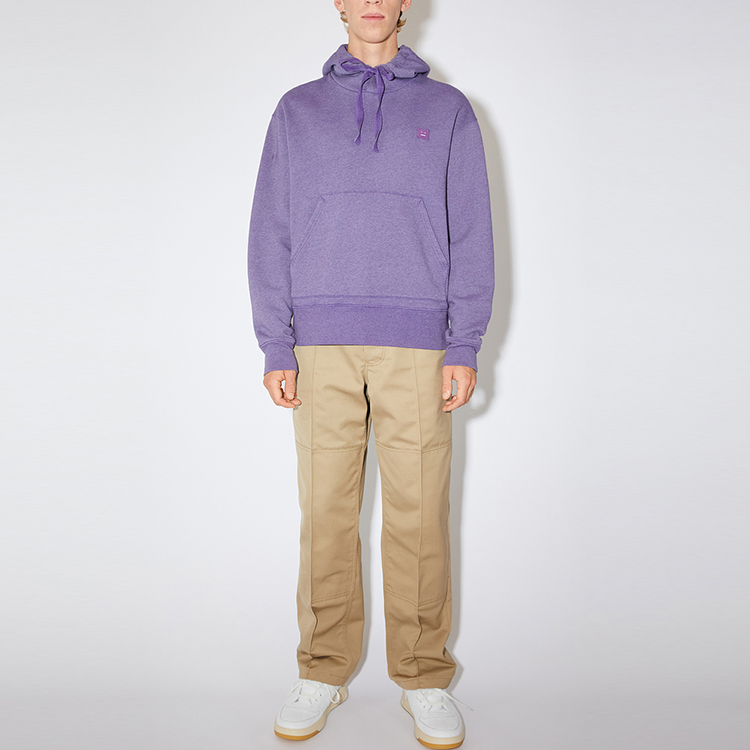 Lookbook Acne Studios SS21 Purple Smile Logo Hoodie Unisex CI0059-BMZ