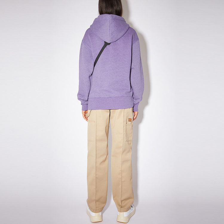 Details for Acne Studios SS21 Purple Smile Logo Hoodie Unisex CI0059-BMZ