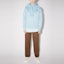 Lookbook Acne Studios SS21 Smiley Face Crewneck Oversized Sweatshirt Unisex Light Blue CI0076-AQO