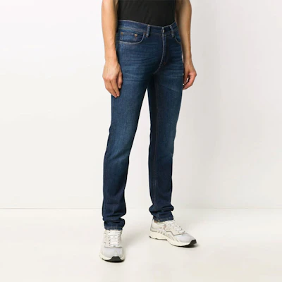 Acne Studios SS21 Stretch Slim Fit Denim Jeans Blue. B00160-838D Purchase Acne Studios SS21 Stretch Slim Fit Denim Jeans Blue. B00160-838D