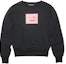 Order Acne Studios SS21 Unisex Beaded Sweatshirt Black AI0097-900101
