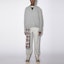 Lookbook Acne Studios SS21 Unisex Grey Wool V-Neck Face Long Sleeve Sweater. C60038-990