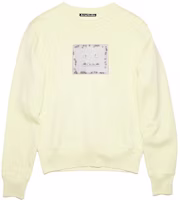 Acne Studios SS21 Yellow Beaded Sweatshirt Unisex Long Sleeve Casual Style. AI0097-290101 Acne Studios SS21 Yellow Beaded Sweatshirt Unisex Long Sleeve Casual Style. AI0097-290101