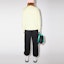 Shop Acne Studios SS21黄色珠饰卫衣 男女同款 长袖休闲风格。 AI0097-290101