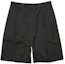 Buy Acne Studios SS22 Black Solid Button Casual Shorts. BE0102-900