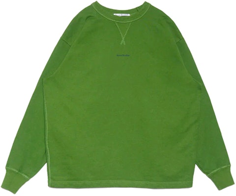 Acne Studios SS22 绿色标志印花套头衫. BI0138-AAZ Buy Acne Studios SS22 绿色标志印花套头衫. BI0138-AAZ