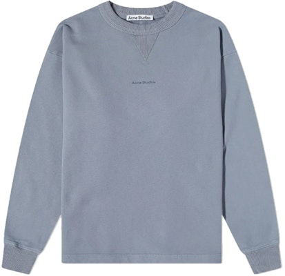 Acne Studios SS22 寬鬆版型灰色圓領衛衣. BI0138-AA4 Order Acne Studios SS22 寬鬆版型灰色圓領衛衣. BI0138-AA4