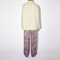 Kemeja Lengan Panjang Unisex Acne Studios SS22 Motif Kotak Beige. C90105-AS8 Shop Kemeja Lengan Panjang Unisex Acne Studios SS22 Motif Kotak Beige. C90105-AS8