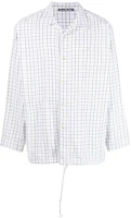 Order Acne Studios SS22 黑白棋盘格长袖衬衫 男女同款 C90105-AL4
