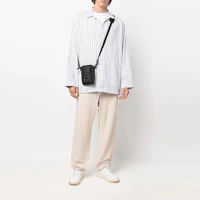 Lookbook Acne Studios SS22 黑白棋盘格长袖衬衫 男女同款 C90105-AL4