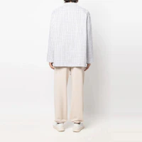 Purchase Acne Studios SS22 黑白棋盘格长袖衬衫 男女同款 C90105-AL4