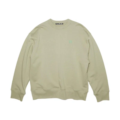 Acne Studios SS22 Face Logo Crewneck Sweatshirt Unisex - Eucalyptus Green CI0072-CRW