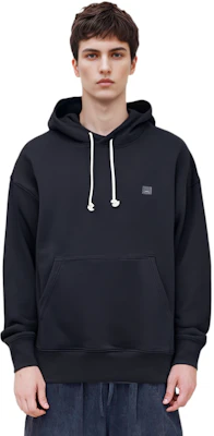 Acne Studios SS22黑色男女同款宽松棉质连帽衫. CI0108-900101 Details for Acne Studios SS22黑色男女同款宽松棉质连帽衫. CI0108-900101