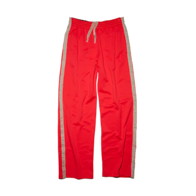 Acne Studios SS22 Face Red Relaxed Fit Knit Joggers Unisex Casual Pants. CK0053-ACL