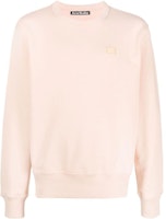 Acne Studios SS22 Face Smile Pink Unisex Pullover Sweatshirt Crewneck CI0114-AD5 Acne Studios SS22 Face Smile Pink Unisex Pullover Sweatshirt Crewneck CI0114-AD5