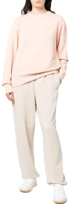 Acne Studios SS22 Face Smile Pink Unisex Pullover Sweatshirt Crewneck CI0114-AD5 Lookbook Acne Studios SS22 Face Smile Pink Unisex Pullover Sweatshirt Crewneck CI0114-AD5