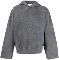 Acne Studios SS22 Faded Hoodie Unisex Long Sleeve Pullover Gray CI0106AA2-Anthracite Acne Studios SS22 Faded Hoodie Unisex Long Sleeve Pullover Gray CI0106AA2-Anthracite