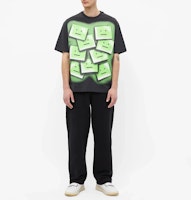 Acne Studios SS22 涂鸦笑脸印花男女同款T恤 - 黑色 CL0129-BM0 Details for Acne Studios SS22 涂鸦笑脸印花男女同款T恤 - 黑色 CL0129-BM0