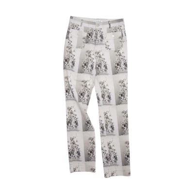 Acne Studios SS22 Graphic Print Casual Pants Men’s Grey. BK0437-902
