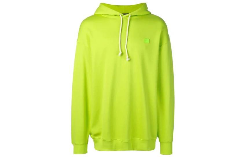 Acne Studios SS22 Green Unisex Sweatshirt with Solid Color and Logo Embroidery. ACNEWK-242 圖 2