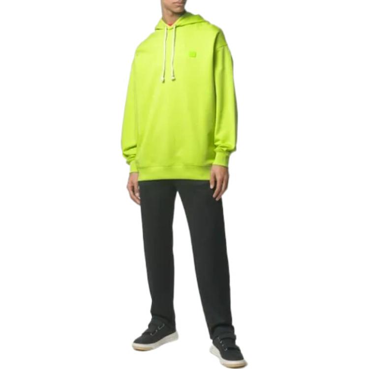 Acne Studios SS22 Green Unisex Sweatshirt with Solid Color and Logo Embroidery. ACNEWK-242 圖 3