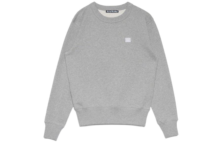 Acne Studios SS22 Grey Pullover Sweatshirt Mens Plain Design AI0096-X92