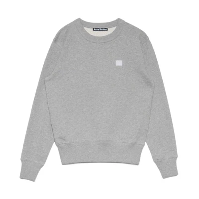 Acne Studios SS22 Grey Pullover Sweatshirt Mens Plain Design AI0096-X92