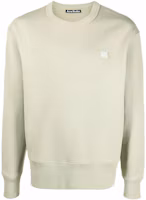 Order Acne Studios SS22 Logo Graphic Oversized Pullover Sweatshirt Unisex Green. CI0076-CRW