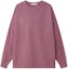 Buy Acne Studios SS22 Sweatshirt Pink Pria Oversized Crewneck Lengan Panjang. BI0138-ACX