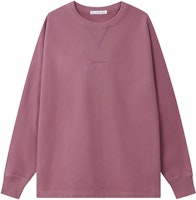 Acne Studios SS22 Sweatshirt Pink Pria Oversized Crewneck Lengan Panjang. BI0138-ACX Order Acne Studios SS22 Sweatshirt Pink Pria Oversized Crewneck Lengan Panjang. BI0138-ACX