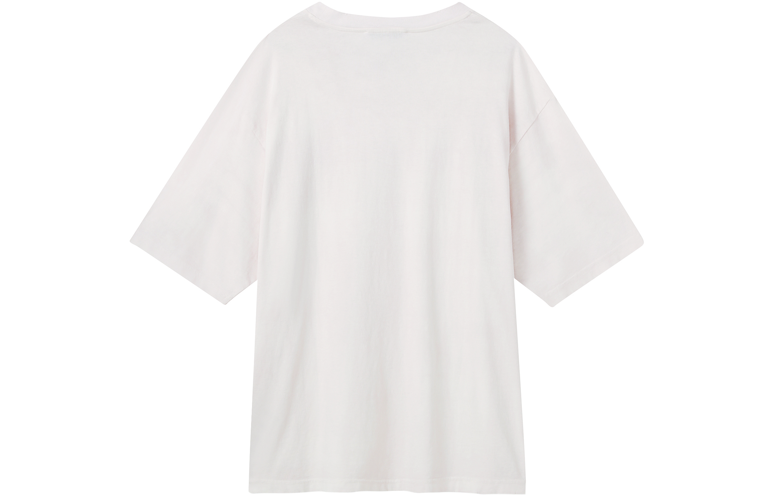 Lookbook Acne Studios SS22 Baju T Lengan Pendek Logo Lelaki - Merah Jambu/Putih. BL0319-ACA