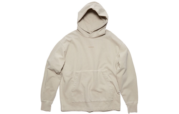 Acne Studios SS22 Mini Logo Print Sweatshirt Men’s Beige. BI0139-CKN