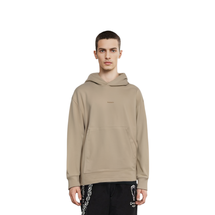 Shop Acne Studios 2022春夏男士迷你标志印花卫衣 米色. BI0139-CKN