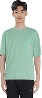 아크네 스튜디오 SS22 민트 그린 포켓 크루넥 반팔 티셔츠 남성용 BL0214-ABG Details for 아크네 스튜디오 SS22 민트 그린 포켓 크루넥 반팔 티셔츠 남성용 BL0214-ABG