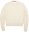 Buy Acne Studios SS22 Sweater Oatmeal V-Leher Wool Unisex dengan Patch Logo. C60048-633