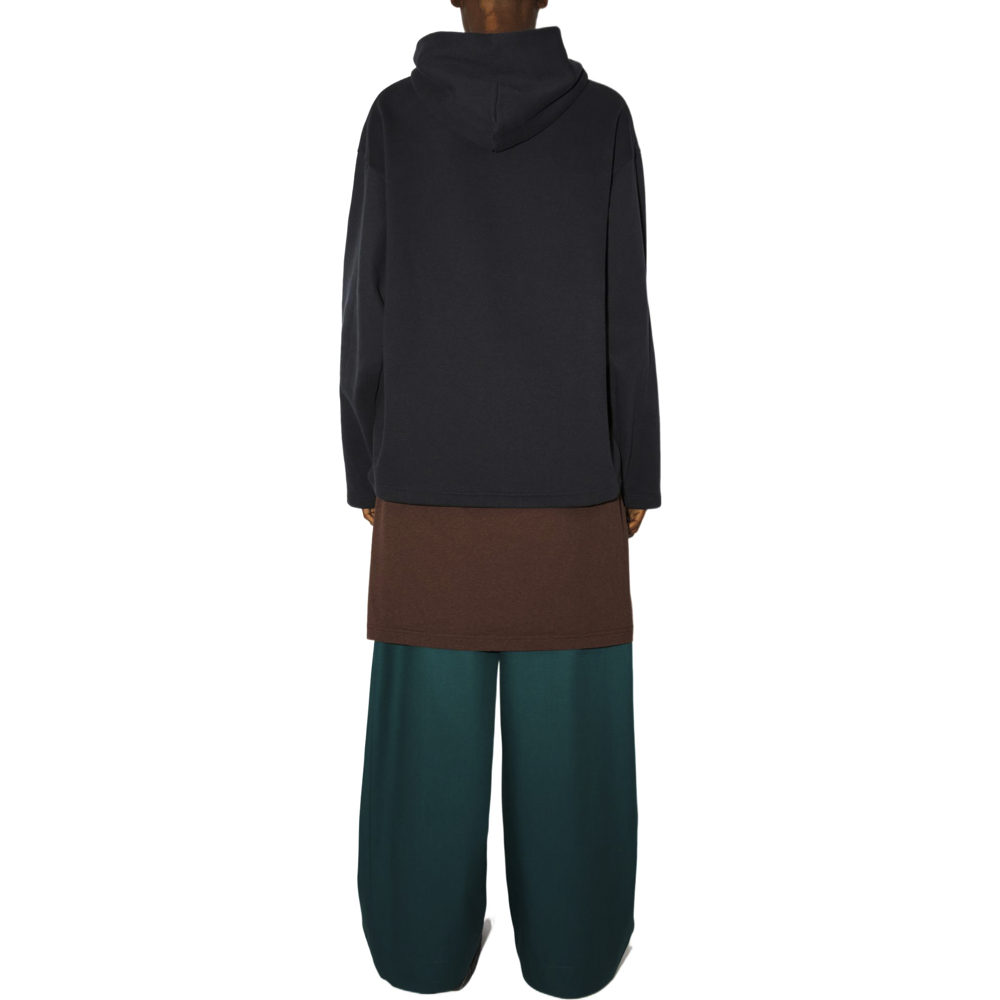 Purchase Acne Studios SS22 Rainbow Letter Print Hoodie Unisex Black. CI0116-900