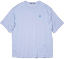 Acne Studios SS22 Smiley Face Purple Unisex Crewneck T-Shirt. CL0108-CU2 Acne Studios SS22 Smiley Face Purple Unisex Crewneck T-Shirt. CL0108-CU2