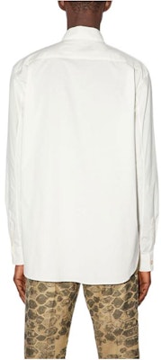 Acne Studios SS22 Solid Color Button-Up Long Sleeve Shirt White Menswear BB0428-100 Lookbook Acne Studios SS22 Solid Color Button-Up Long Sleeve Shirt White Menswear BB0428-100