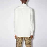 Purchase Acne Studios 2022春夏男士纯色长袖衬衫 白色 BB0428-100