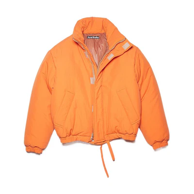 Acne Studios SS22 Solid Color Cropped Jacket Unisex - Orange C90108-AC0