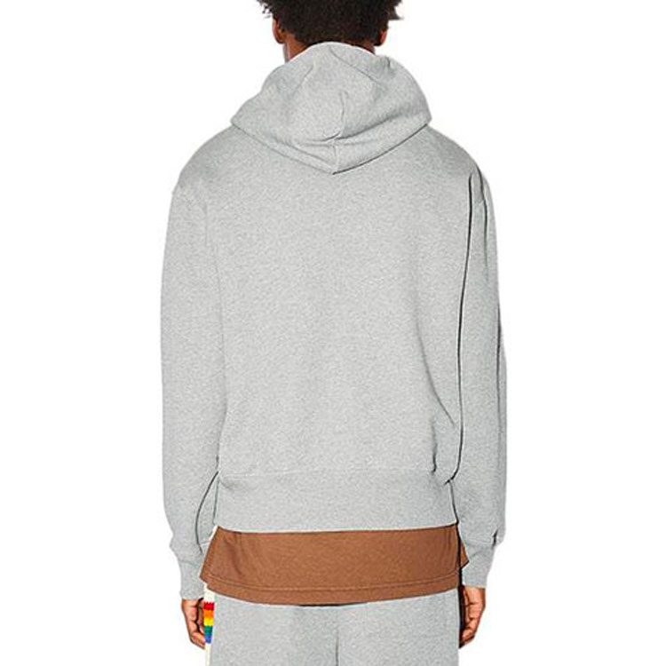 Details for Acne Studios SS22 男女同款 灰色笑脸贴标卫衣. CI0107-X92