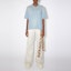 Lookbook Acne Studios SS22 Unisex Polo Logo Muka Sulam Biru Pudar. CL0116-AAT