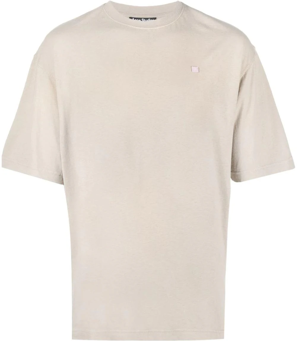 acne-studios-ss-22-unisex-plain-logo-patch-short-sleeve-t-shirt-light-beige-cl-0163-ady