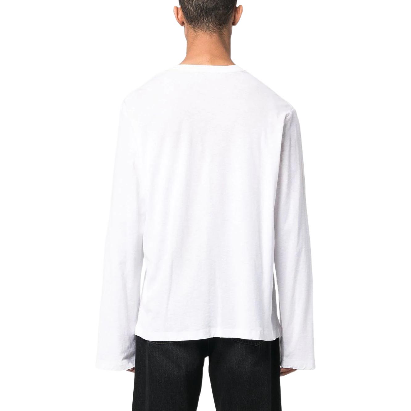 Purchase Acne Studios SS23 Camiseta Logo Vintage Manga Larga Blanco Sucio Unisex. CL0197-DC6