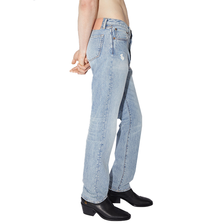 Purchase アクネ ストゥディオズ SS23 1996 ヴィンテージ ミッドライズ ストレートジーンズ メンズ ライトブルー B00295-228