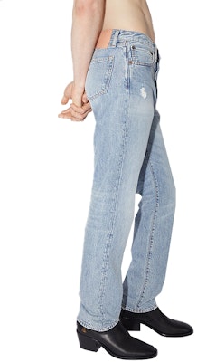 アクネ ストゥディオズ SS23 1996 ヴィンテージ ミッドライズ ストレートジーンズ メンズ ライトブルー B00295-228 Purchase アクネ ストゥディオズ SS23 1996 ヴィンテージ ミッドライズ ストレートジーンズ メンズ ライトブルー B00295-228