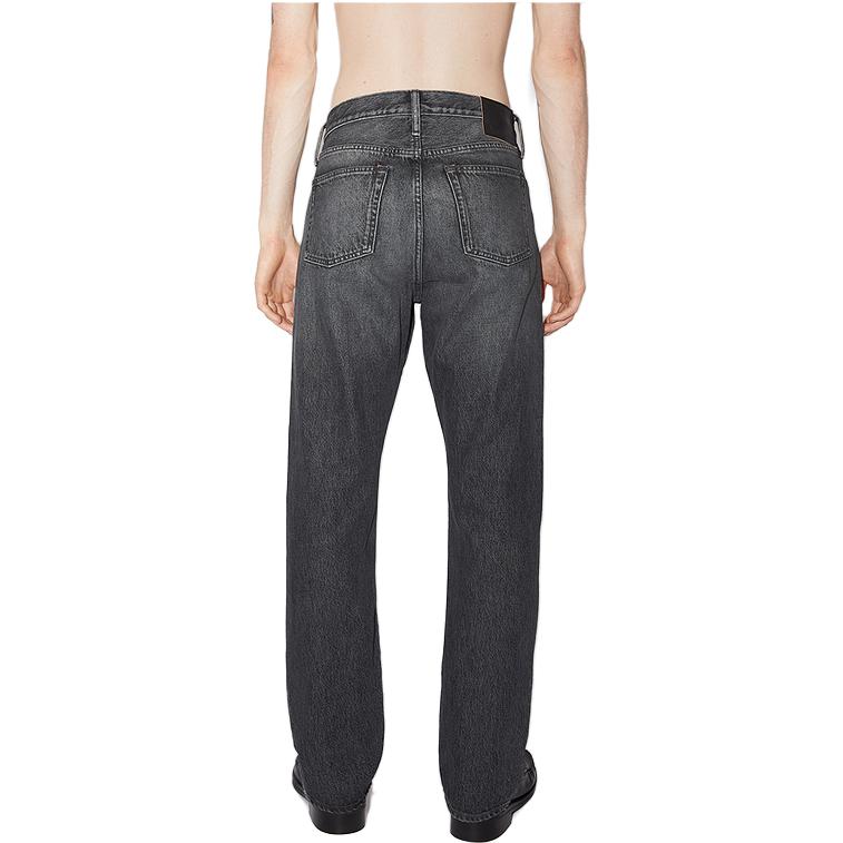Acne Studios SS23  Black Straight-Leg Loose Fit Denim Jeans 1996. B00285-900 圖 4