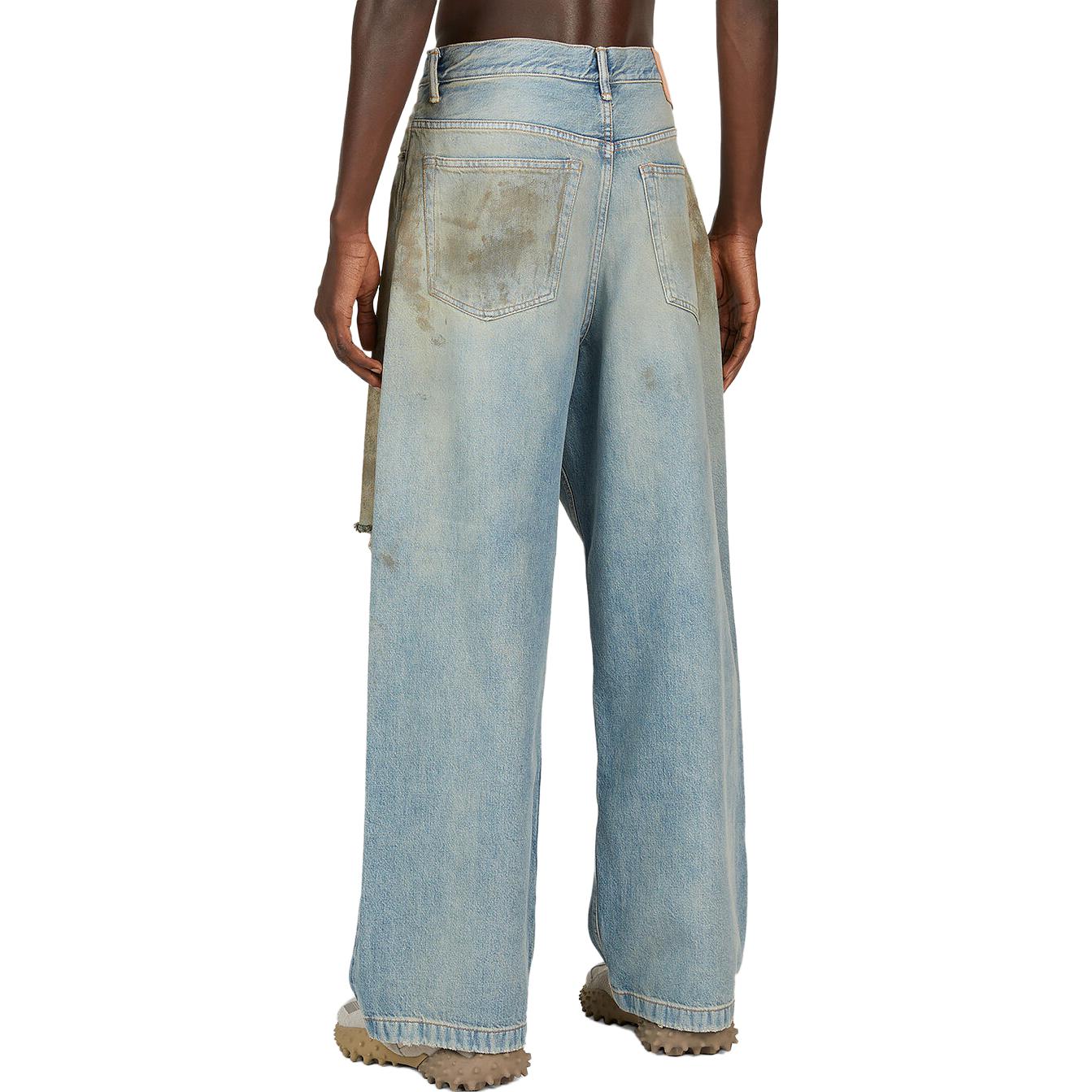 Acne Studios SS23  Blue Distressed Straight-Leg Denim Jeans 1989. B00324AUZ 圖 4