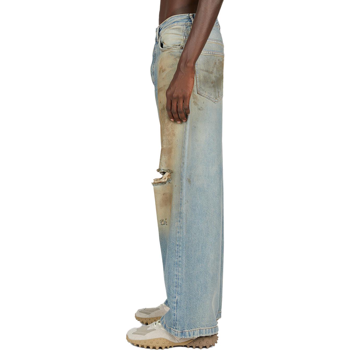Acne Studios SS23  Blue Distressed Straight-Leg Denim Jeans 1989. B00324AUZ 圖 5