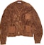 Buy Acne Studios SS23 Sweater Coklat V-Leher Fit Slim Lengan Panjang Knit B60255AJQ